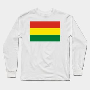 Flag of Bolivia Long Sleeve T-Shirt